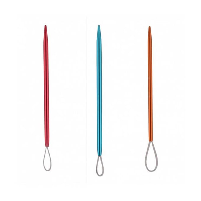 Aiguilles à tricoter - KNITPRO - KP10944 - Aluminium - Multicolore - Lot de 3 pur