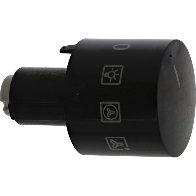 AEG knop, functies, zwart, 9+0 140270922051