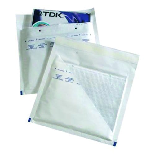 Cd envelop Quantore luchtkussen 175x200mm wit 100 stuks