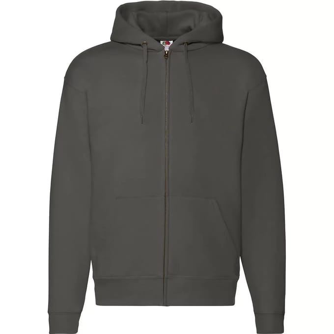 Hooded sweatshirt met rits Fruit of the Loom Premium