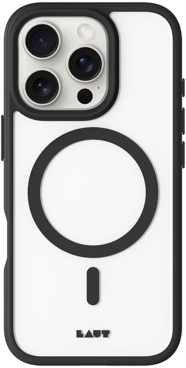 LAUT HUEX PROTECT Hoesje, Mat, Soft-Touch Afwerking, MagSafe® Compatibel, IMPKT Cell® Valbescherming, iPhone 16 Pro Max Cover