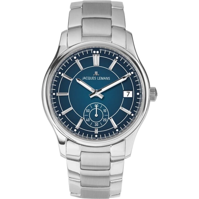 Jacques Lemans - 1-2197G - Polshorloge - Heren - Kwarts - Derby