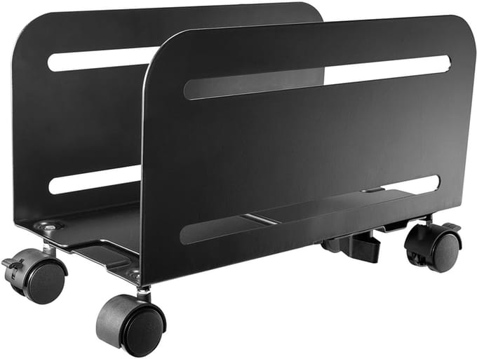 Unyqoos® Verstelbare en Rolbare PC-Stand Voor Flexibele Werkplekinrichting