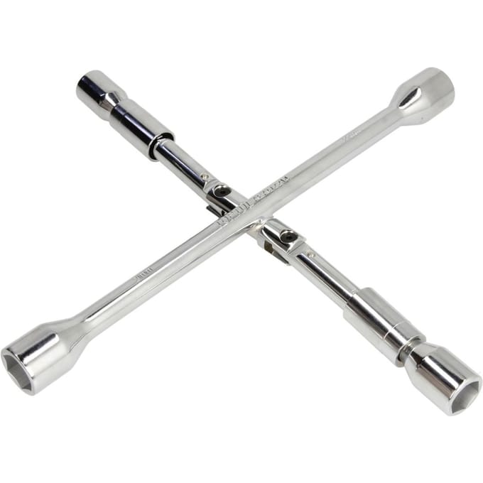 Opvouwbare kruisringsleutel TOPTUL 17, 19, 21, 22 mm (Lengte: 400mm)