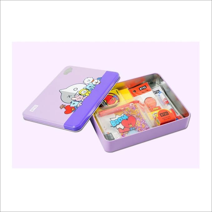 BT21 Boîte en étain 1EA white