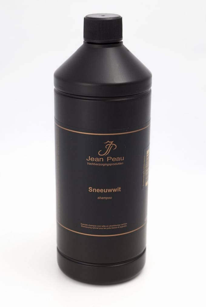 Jean Peau Sneeuwwit Shampoo - Hondenvachtverzorging - 1000 ml