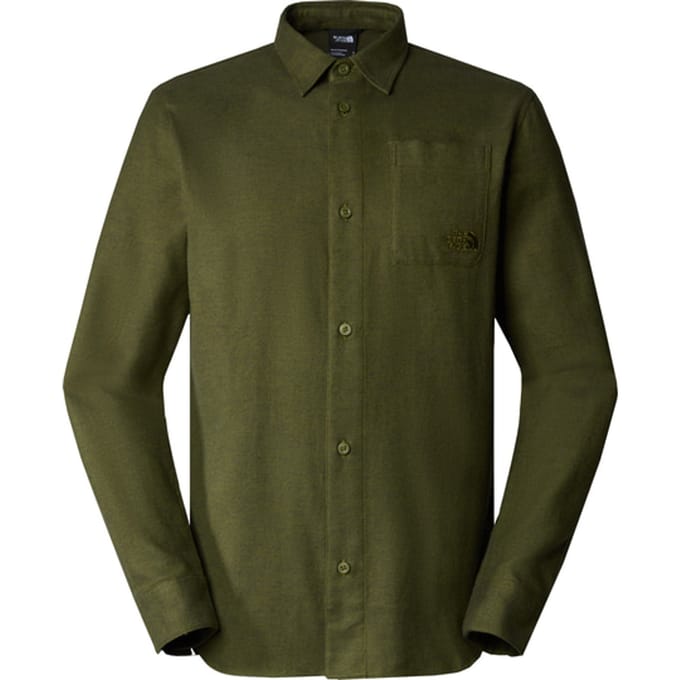 The North Face Lightweight Flannel Shirt Groen