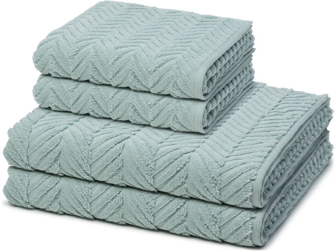 Ross Sonstiges 2 X handdoek 2 X douchehanddoek - in set 4 pack Sensual Skin