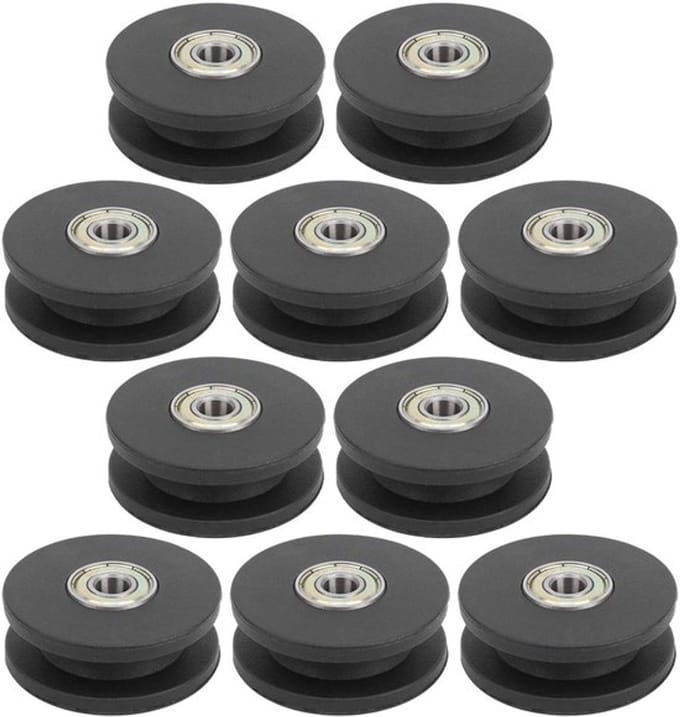Allecto - Fitness Katrol - Krachttraining - 10 Stuks - 50mm - Nylon