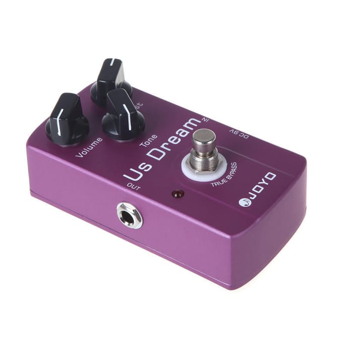 JOYO JF-34 Distortion Gitaar Effectpedaal True Bypass blue