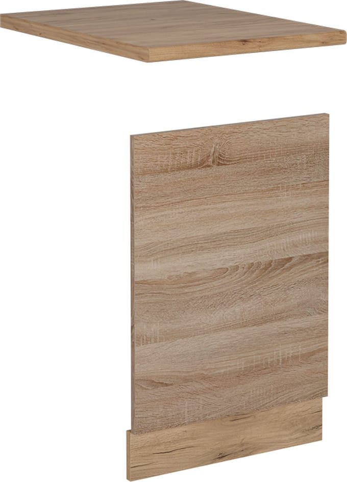 Vicco R-Line Voorpaneel vaatwasser – 45 cm, WB Eik Sonoma
