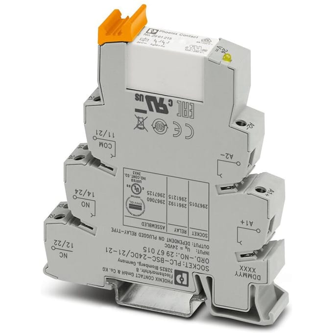 Phoenix Contact PLC-RSC- 24DC/21-21AU Interfacerelais 24 V/DC 50 mA 2x wisselcontact 10 stuk(s)