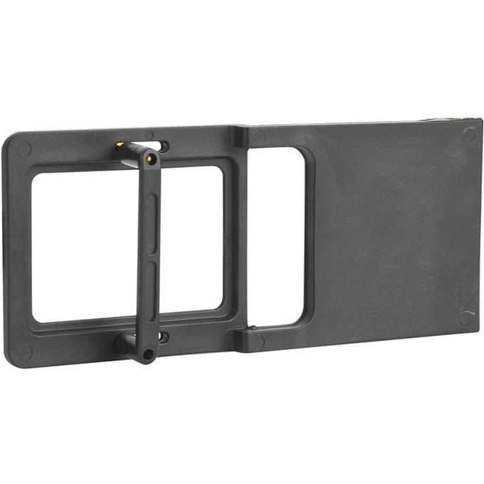 Handheld Gimbal Stabilisator Montageplaat Adapter voor Gopro Hero 6 5 4 3 3+ DJI OSMO Actiecamera black