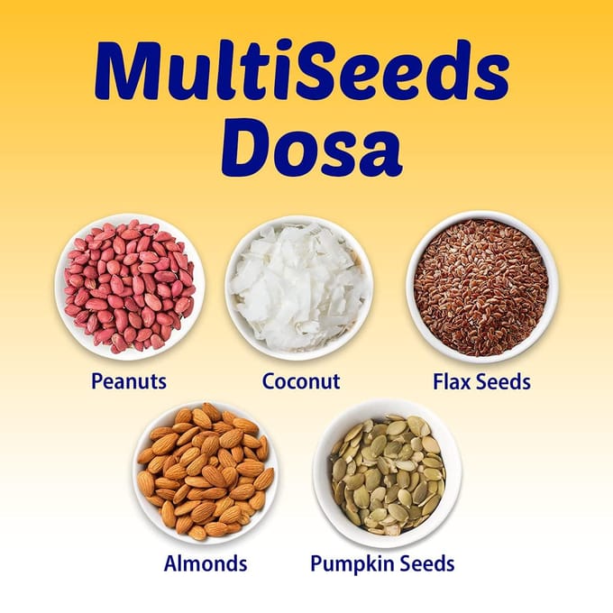 Diabexy Dosa, Suikercontrole Instant Dosa Mix - 350 gram yellow