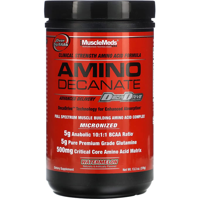 MuscleMeds, Amino Decanoate, Pastèque, 13,3 oz (378 g)