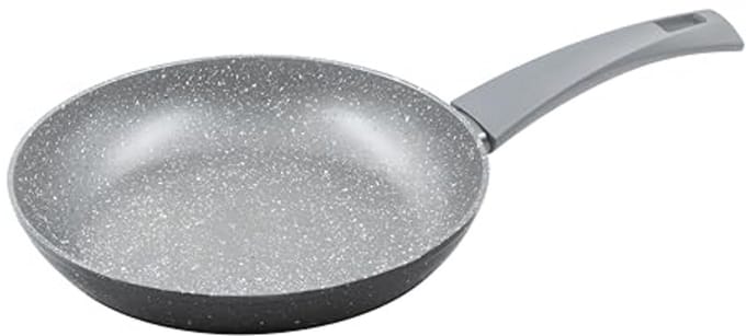 Anti-aanbakpan 26 cm - Geschikt voor Alle Warmtebronnen, Stabiele Bodem met Soft-Touch Handgreep