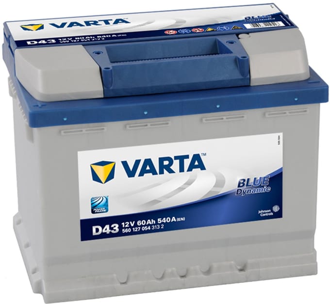 VARTA Blue Dynamic 12V 60Ah - Loodzuur - Startaccu - 560127054