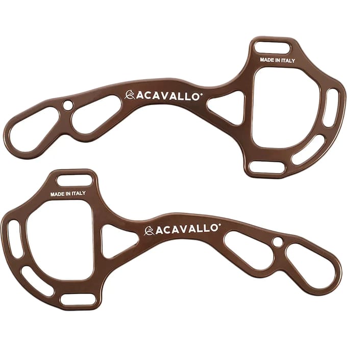 Aluminium bit voor paard Acavallo Alupro Hackamore