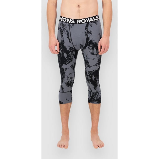 Mons Royale Merino Cascade Flex 3/4 Legging Thermo Broek patroon