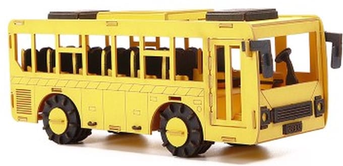 Papiermodel Bus