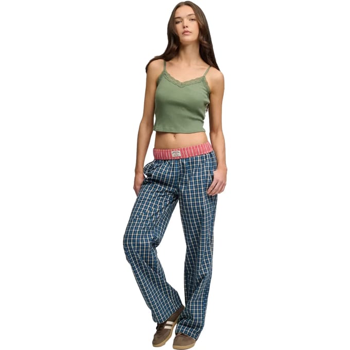 Dames Tops met Kanten Rand Superdry Essential