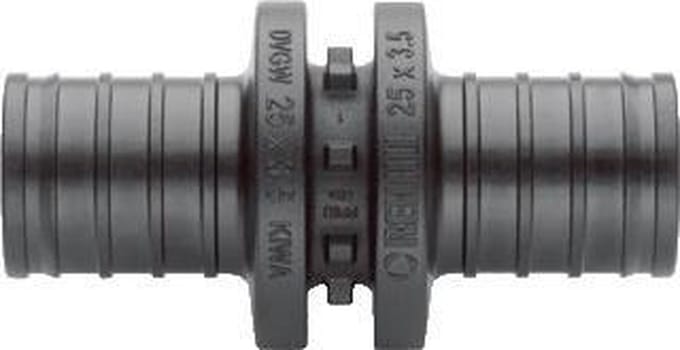Rehau Rautitan rechte koppeling gelijk 40x40mm PX