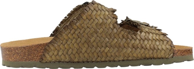 Damessandaal met BIO-stijl gespen | GUAM-TE