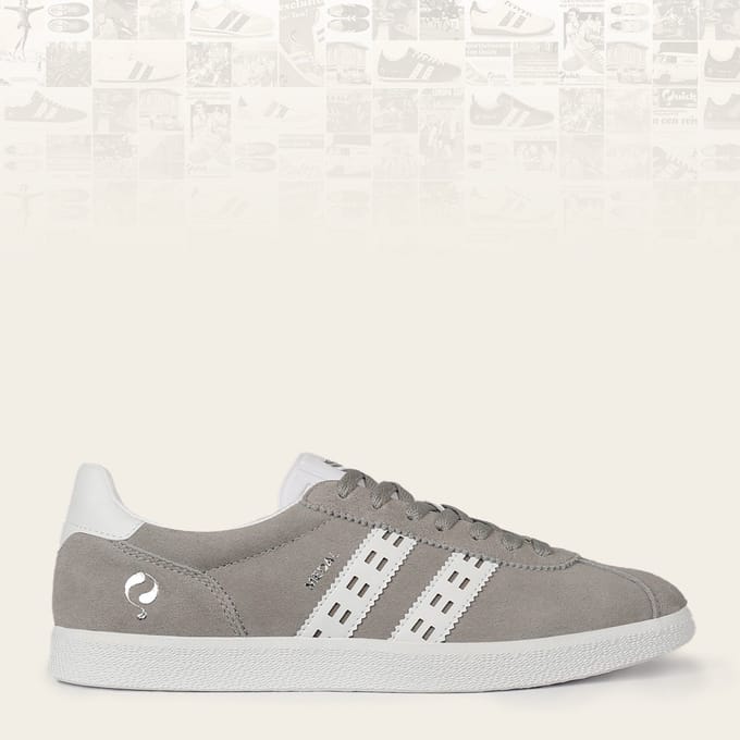 Heren Sneaker Medal - Lichtgrijs/Wit