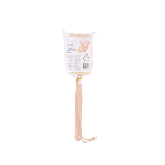 Basic Massagespons Met Houten Handvat