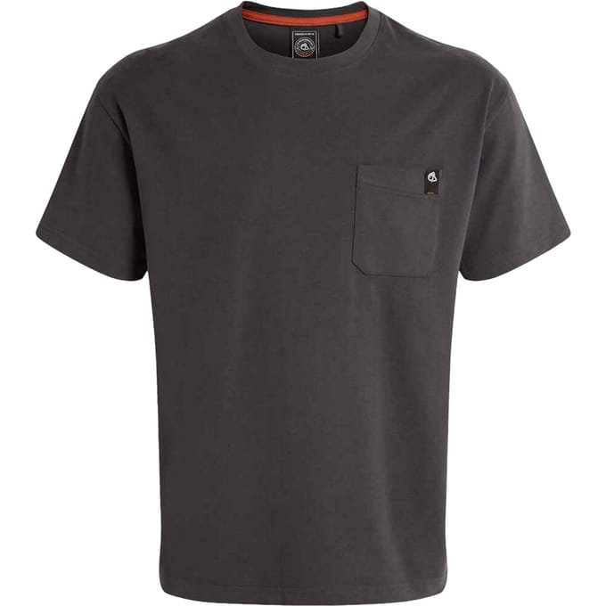 Craghoppers Heren Wakefield Pocket T-shirt (Koolstofgrijs)
