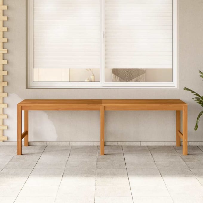 vidaXL - Tuinbank - 150 - cm - massief - teakhout