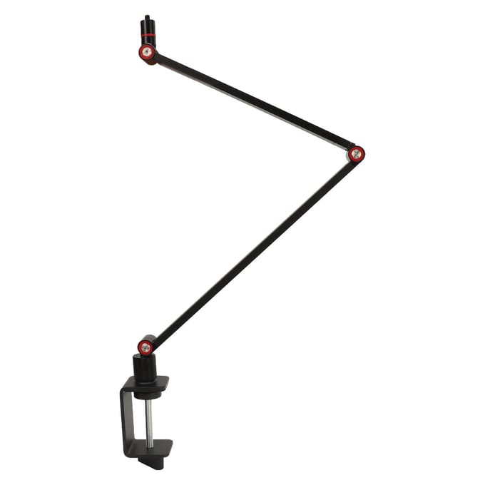 Desktop Projector Standaard Legeringstaal 14in Montageschroef Belasting 4.4lb Opvouwbaar Draaibaar Projector black