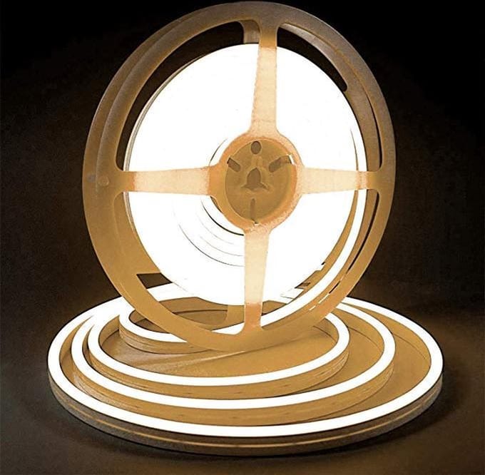 5Meter NEON LEDstrip Warm-wit 2835smd 50watt -IP65