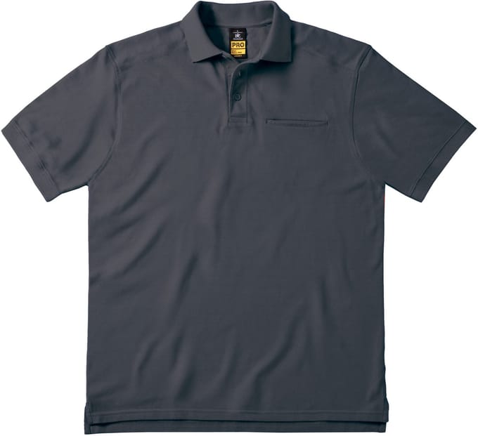 B&C Skill Pro Polo Shirt CGPUC10 - Dark Grey - L