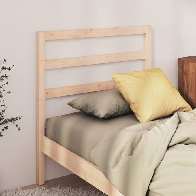 vidaXL - Hoofdbord - 95x4x100 - cm - massief - grenenhout