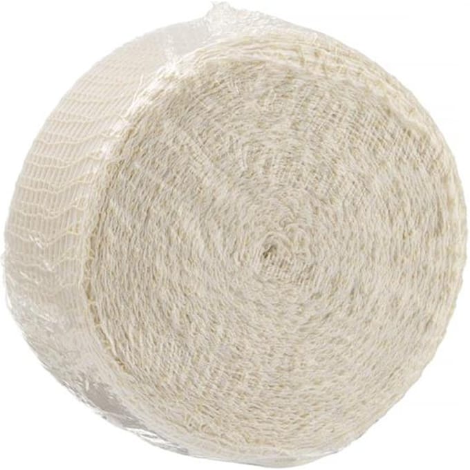 Vleesnet voor het roken van vlees, breedte 160 mm, 32 maas, 50 m - Hendi 559284