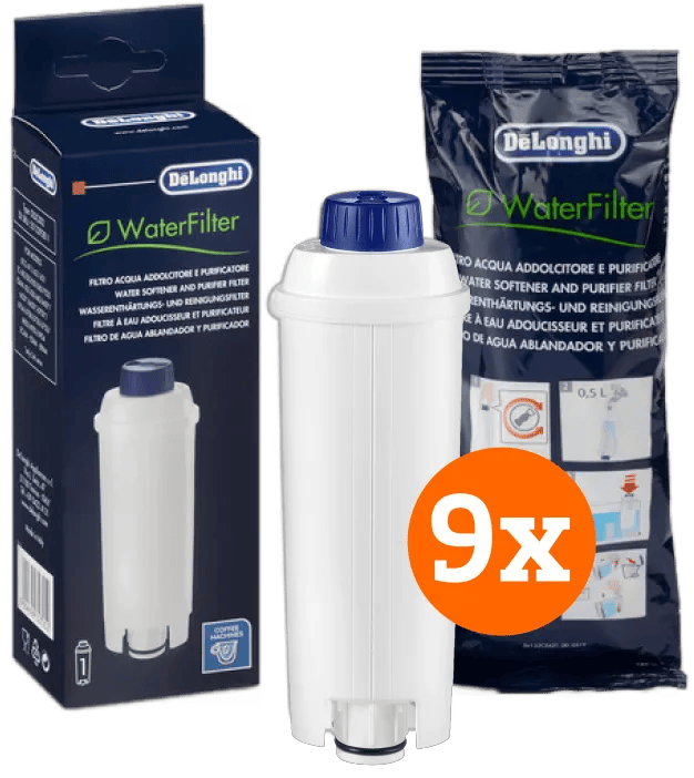 De'Longhi Waterfilter 9 stuks
