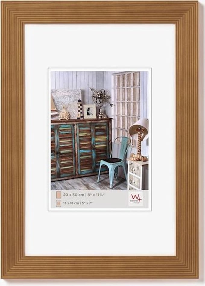 walther+ design HI318E Wissellijst Papierformaat: 13 x 18 cm (b x h) 13 cm x 18 cm Eiken