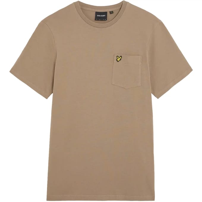 T-shirt met zak Lyle & Scott