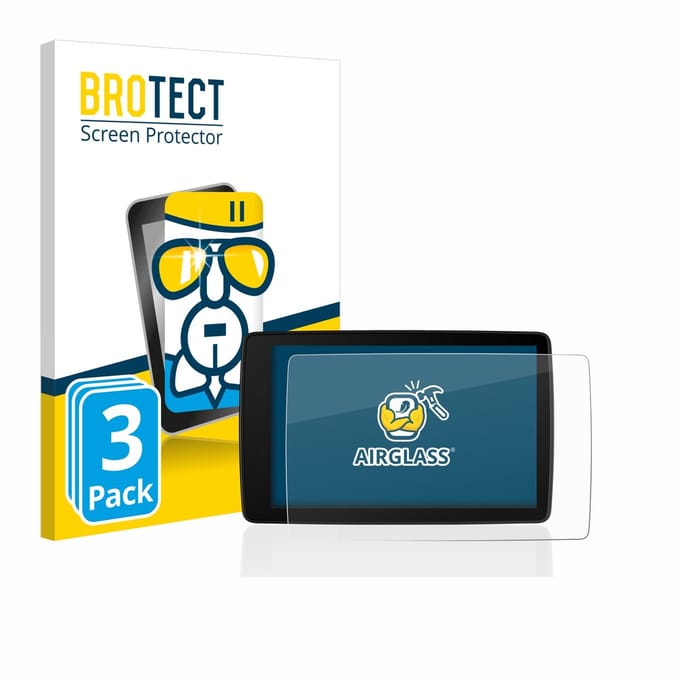 Screenprotector 3 Stuks voor BMW Motorrad Navigator VI Beschermglas transparant
