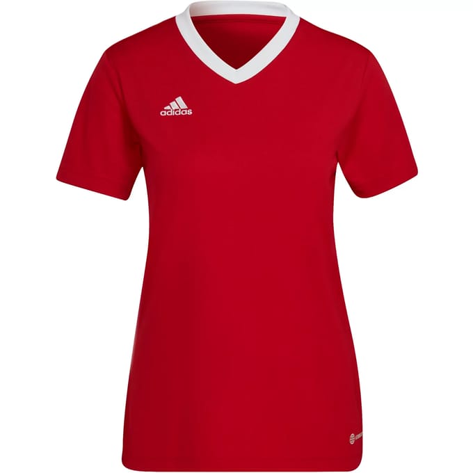 adidas Performance Entrada 22 Voetbalshirt - Dames - Rood - M