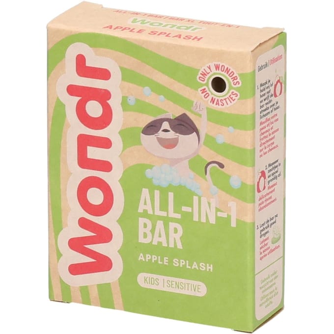 WONDR - Kids All-In-One Bar - Apple Splash