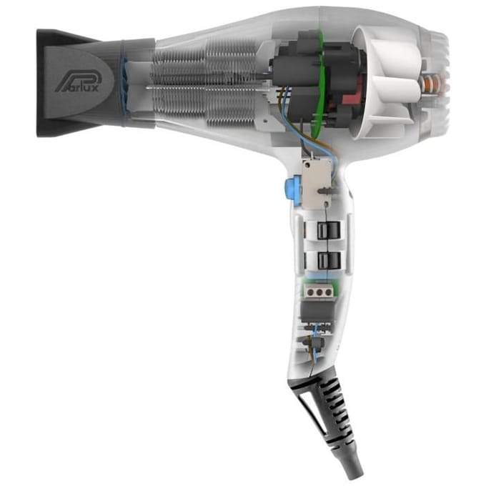 Parlux Föhn Digitalyon inclusief Diffuser Silver 2250W