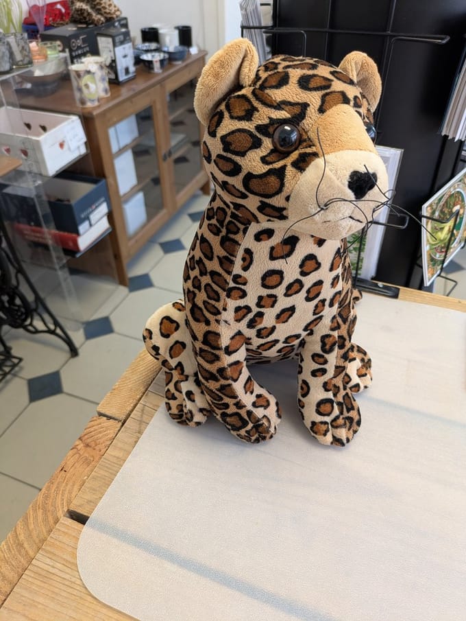 Knuffeldier Panter Grootte 30 cm