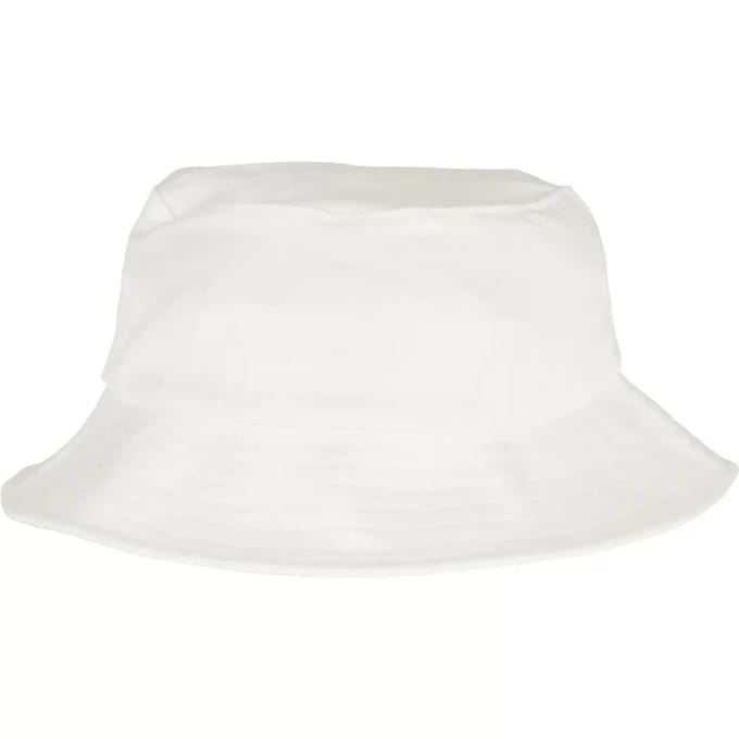 Urban Classics - Flexfit Cotton Twill Bucket Hat / Vissershoed Kids - Wit