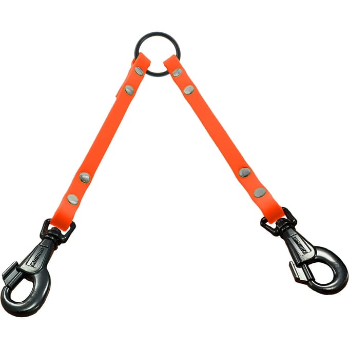 Koppel 3 honden PVC plaat 3 karabiners Canihunt Extreme New 2024