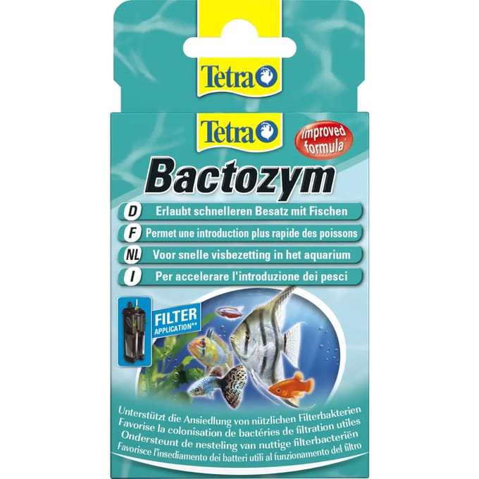 Tetra Aqua Bactozym - Waterverbeteraars - 10 stuks