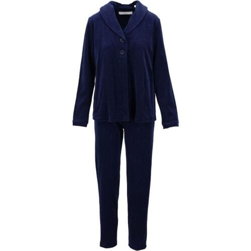 Nicki dames lounge set nachtblauw Ringella - Blauw - Maat - 44