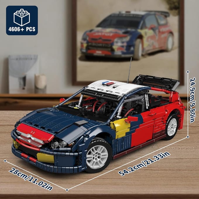 Mould King 13187 Technische Auto Bouwsteen De C4 Sport Raceauto Model Speelgoed Assemblage Auto Baksteen Set Kinderen Kerstcadeau 13187 black