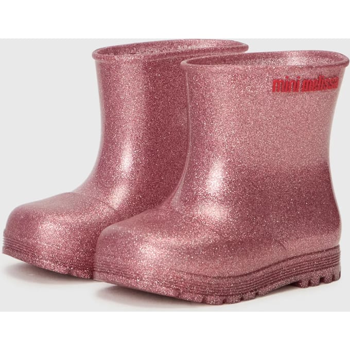 Mini Melissa - maat 28-29 - Regenlaarsjes Meisjes - Roze